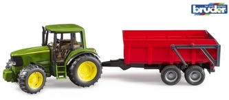 Bruder Traktor John Deere a  sklápěcí valník