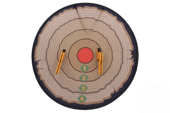 Házecí sekery velké s terčem 66 cm