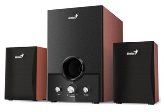 GENIUS repro SW-HF2.1 1700 v2/ 2.1/ 45W/ dřevěné