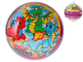 Míč 23cm Magic Dragons 10m+ v síťce Míč 23cm Magic Dragons 10m+ v síťce