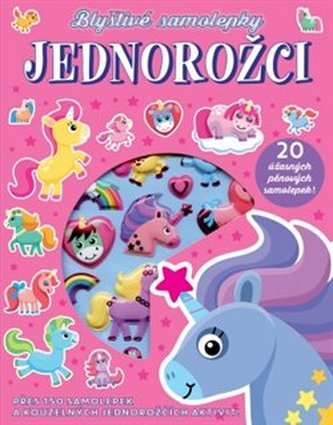 Blyštivé samolepky - Jednorožci Blyštivé samolepky - Jednorožci
