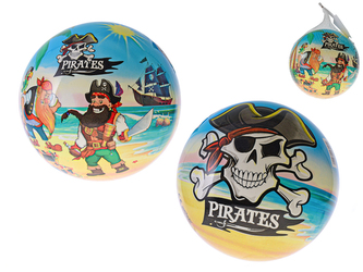 Míč 23cm Pirates 10m+ v síťce