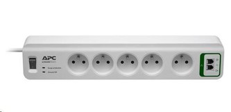 APC Essential SurgeArrest 5 outlets with phone protection 230V France, 1.8m