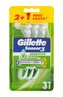 Gillette Sensor3 Holicí strojek Sensitive 3 ks pro muže