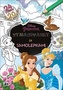Vymaľovanky so samolepkami Princezná