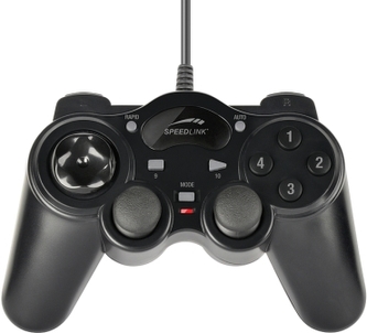 SPEED LINK herní ovladač SL-6515-BK THUNDERSTRIKE Gamepad - USB, black