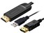 PremiumCord Kabel HDMI 2.0 na DisplayPort 1.2 pro rozlišení 4K@60Hz, 2m