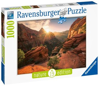 Ravensburger Puzzle - Kaňon Zion, USA 1000 dílků