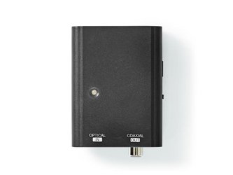 Převodník 1x CINCH - 1x TOSLINK NEDIS ACON2506BK