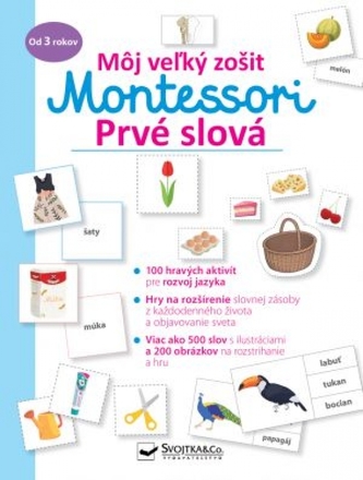 Môj veľký zošit Montessori Prvé slová