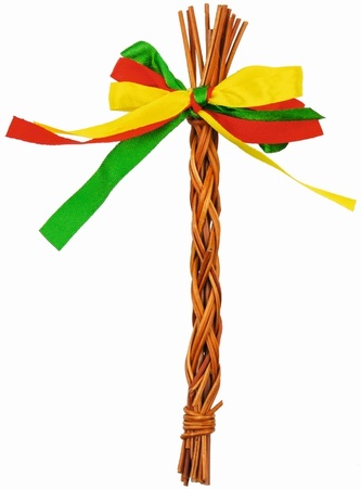 Pomlázka z proutí 15cm 2628