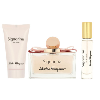 Salvatore Ferragamo Signorina EDP 100 ml + EDP MINI 10 ml + BL 50 ml W