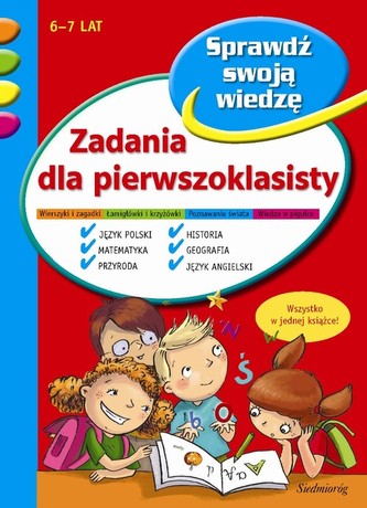 Zadania dla pierwszoklasisty 6-7 lat