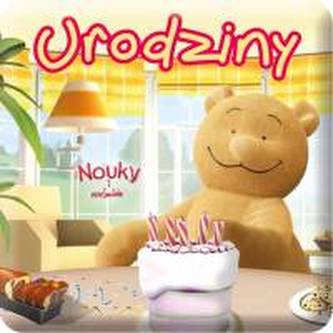 Książeczka kąpielowa. Nouky i przyjaciele. Urodziny Książeczka kąpielowa. Nouky i przyjaciele. Urodziny