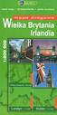 Wielka Brytania i Irlandia. Mapa drogowa 1:800000