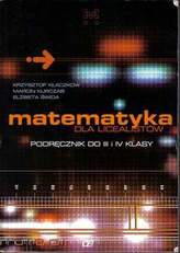 Matematyka dla lic kl.3-4-podręcznik