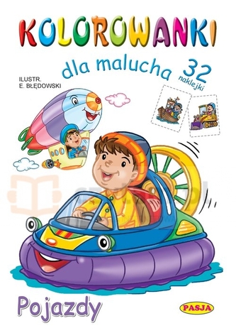 Kolorowanki dla malucha. Pojazdy