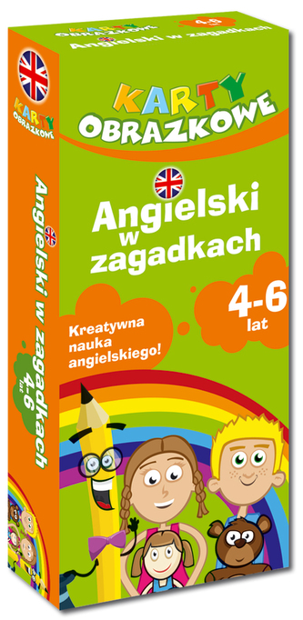 Angielski w zagadkach. Karty obrazkowe (4-6 lat)
