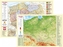 Polska fizyczno-administracyjna mapa - podkładka na biurko