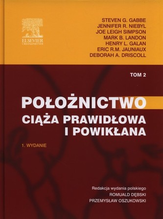 Położnictwo Tom 2