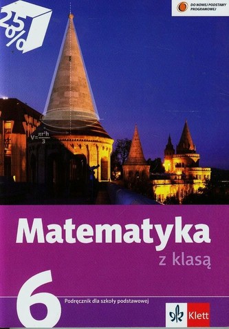 Matematyka z klasą. Klasa 6, szkoła podstawowa, podręcznik