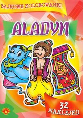 Bajkowe kolorowanki Aladyn