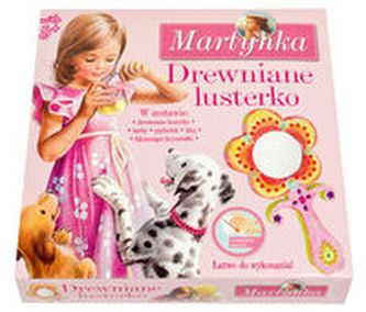 Martynka Drewniane lusterko