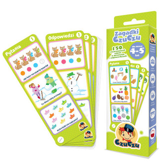 Zagadki CzuCzu dla dzieci od 4-5 lat