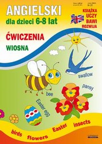 Angielski dla dzieci 6-8 lat Ćwiczenia Wiosna