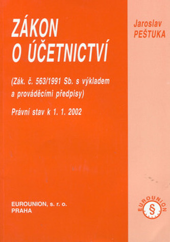 Zákon o účetnictví   EUROUNION