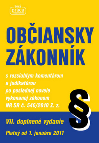 Občiansky zákonník s rozsiahlym komentárom a judikatúrou