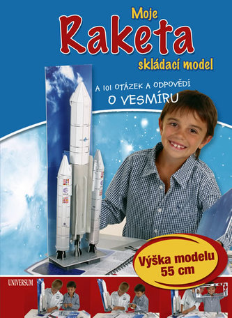 Moje Raketa Skládací model a 101 otázek a odpovědí o vesmíru