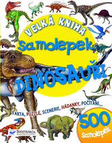 Velká kniha samolepek Dinosauři