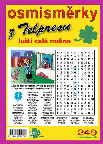 Osmisměrky z Telpresu luští celá rodina 1/2011