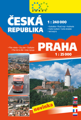 Autoatlas Česká republika Praha a okolí