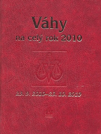 Váhy na celý rok 2010