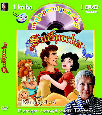 Moje první pohádky-Sněhurka (omalovánky a DVD)