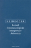 Rozvrh fenomenologické interpretace Aristotela