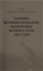 Vzpomínky na Fjodora Michajloviče Dostojevského na Sibiři v letech 1854 - 1856