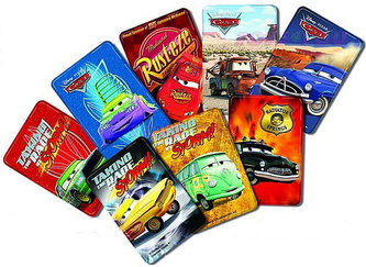 Samolepky Kartičky Auta