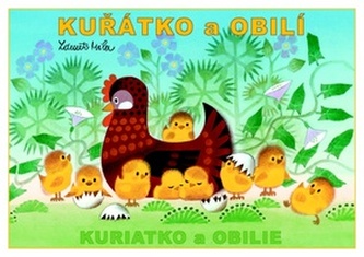 Kuřátko a obilí - Omalovánky A5