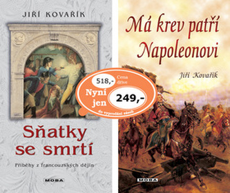 Balíček 2ks Sňatky se smrtí + Má krev patří Napoleonovi Balíček 2ks Sňatky se smrtí + Má krev patří Napoleonovi