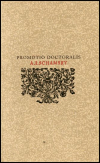 Promotio doctoralis A. I. Schamsky