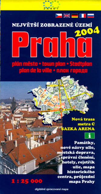 Praha 2004 1:25 000