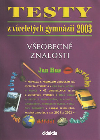 Testy z víceletých gymnázií 2003