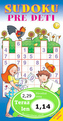 Sudoku pre deti modrá