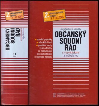 Občanský soudní řád s vysvětlivkami a judikaturou Občanský soudní řád s vysvětlivkami a judikaturou