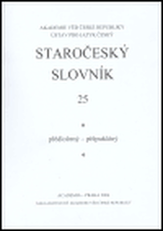 Staročeský slovník 25