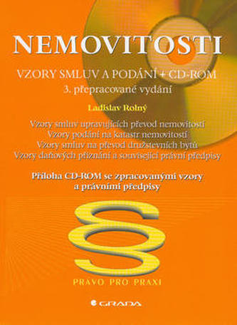 Nemovitosti -vzory smluv a podání + CD-ROM