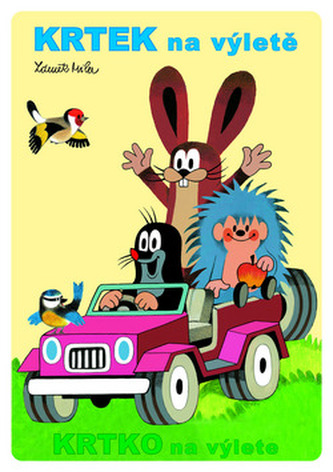 Omalovánky Krtek na výletě 14,5x21cm Omalovánky Krtek na výletě 14,5x21cm